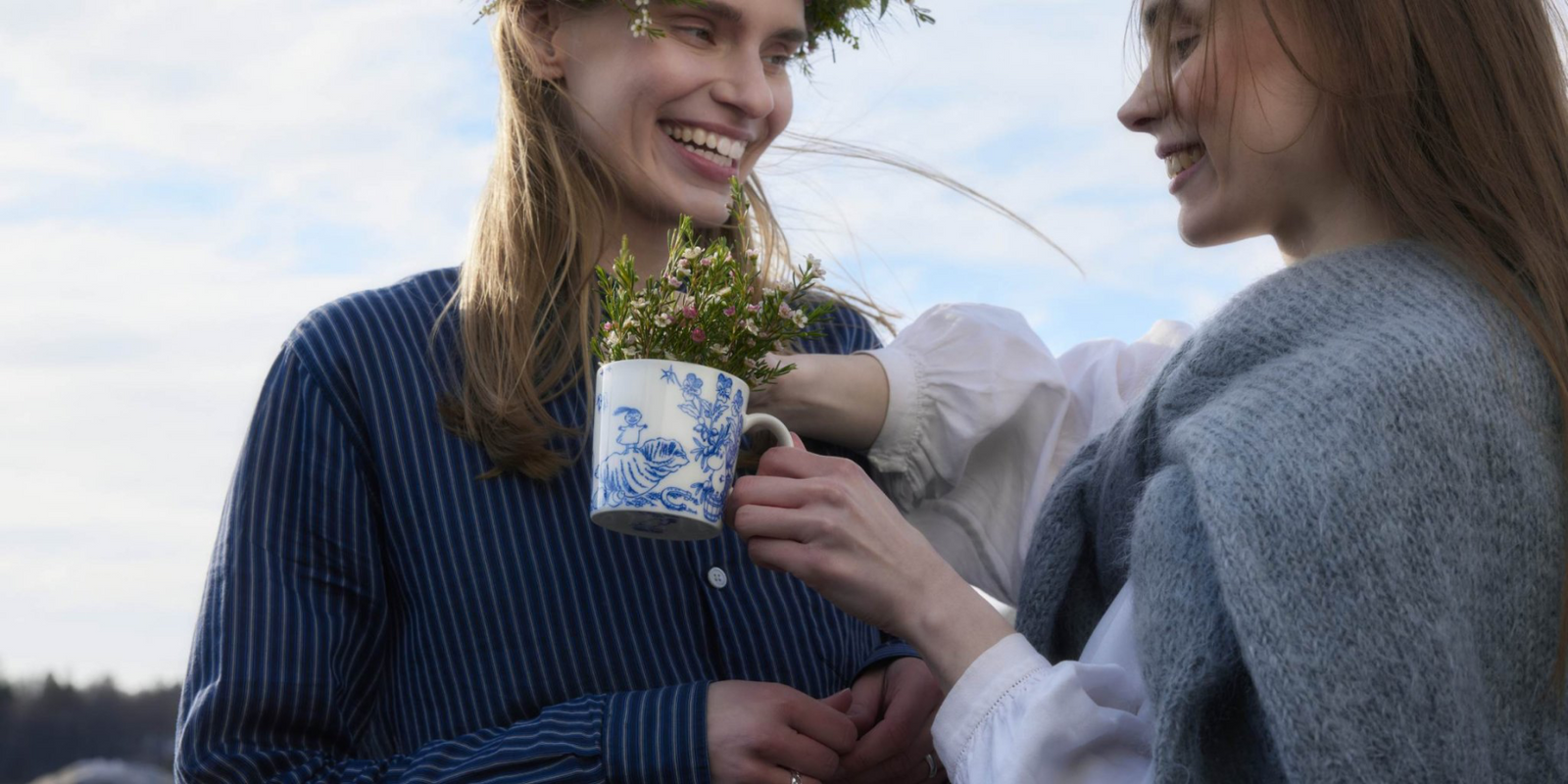 Moomin Arabia Moomin's Day Mug 2023, 'sea breeze'.