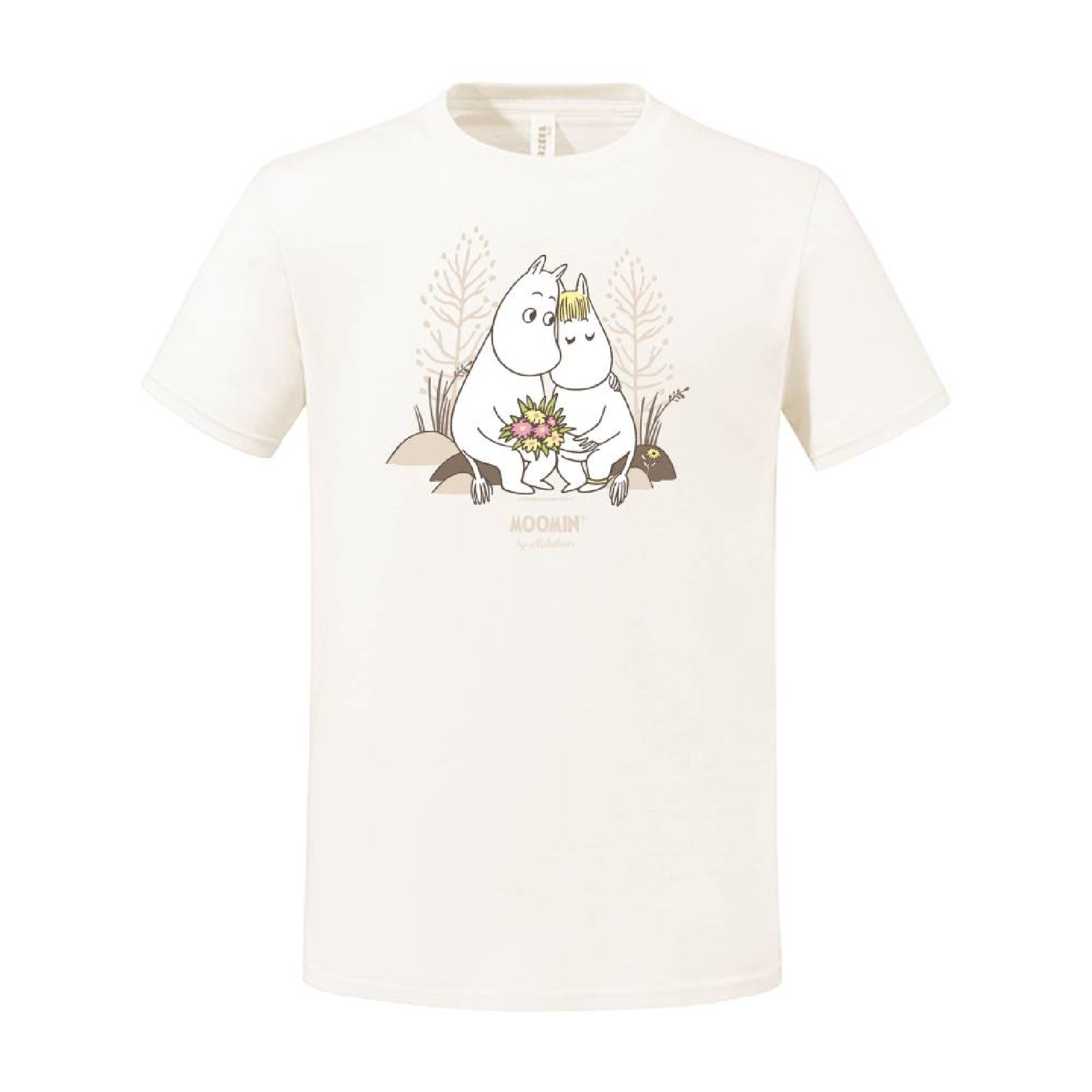 Moomin T-shirt Hugging Moomins