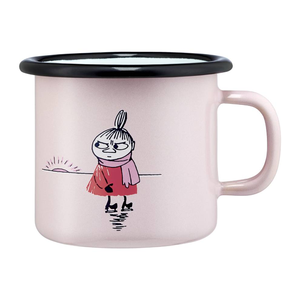 Moomin Enamel Mug 2.5 dl Dreamy Winter