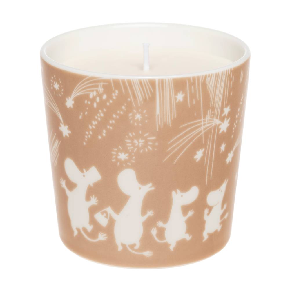 Moomin Festive Moments Candle 8cm - The Official Moomin Shop