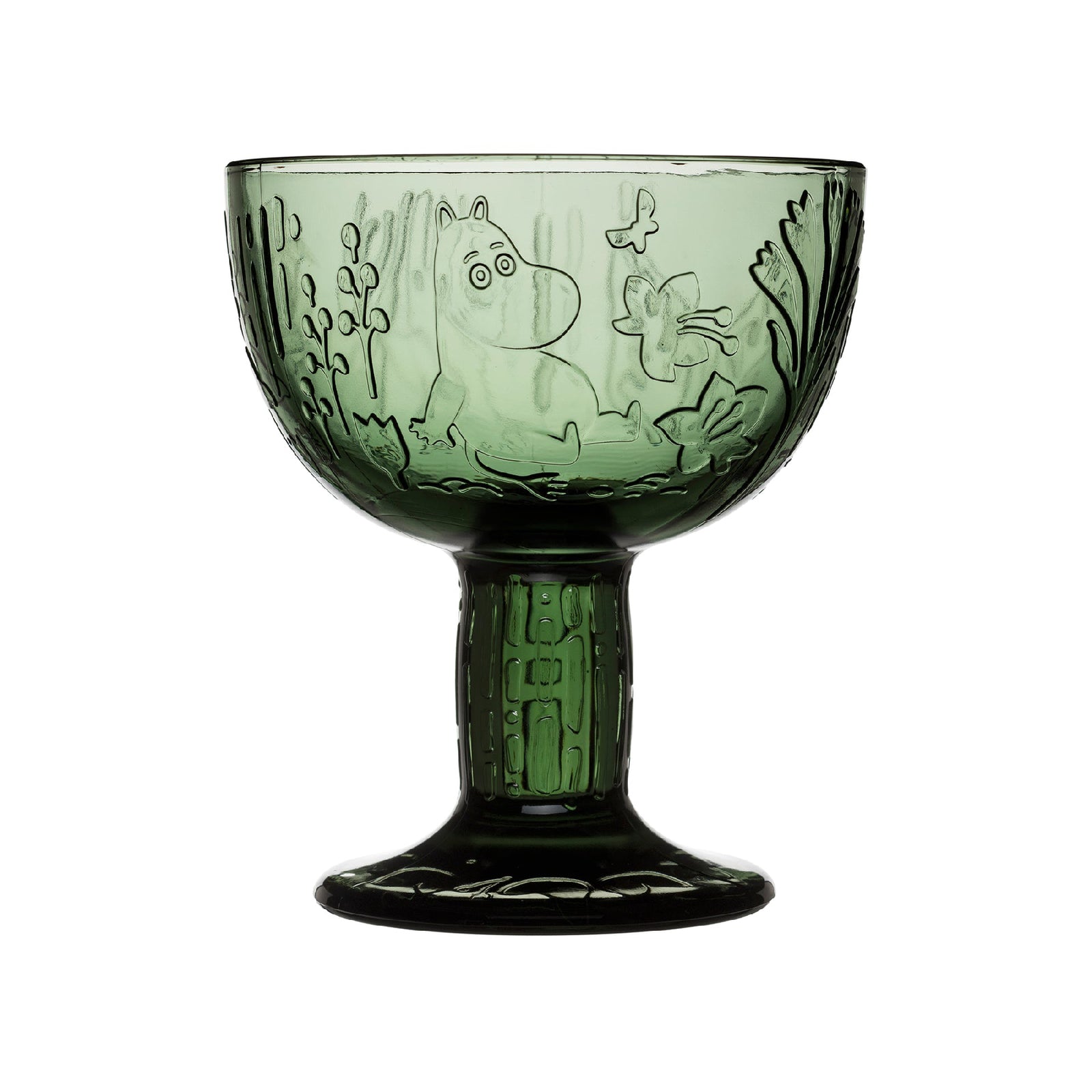 Moomin Mystical Forest Pine Green Serving Bowl 140 mm