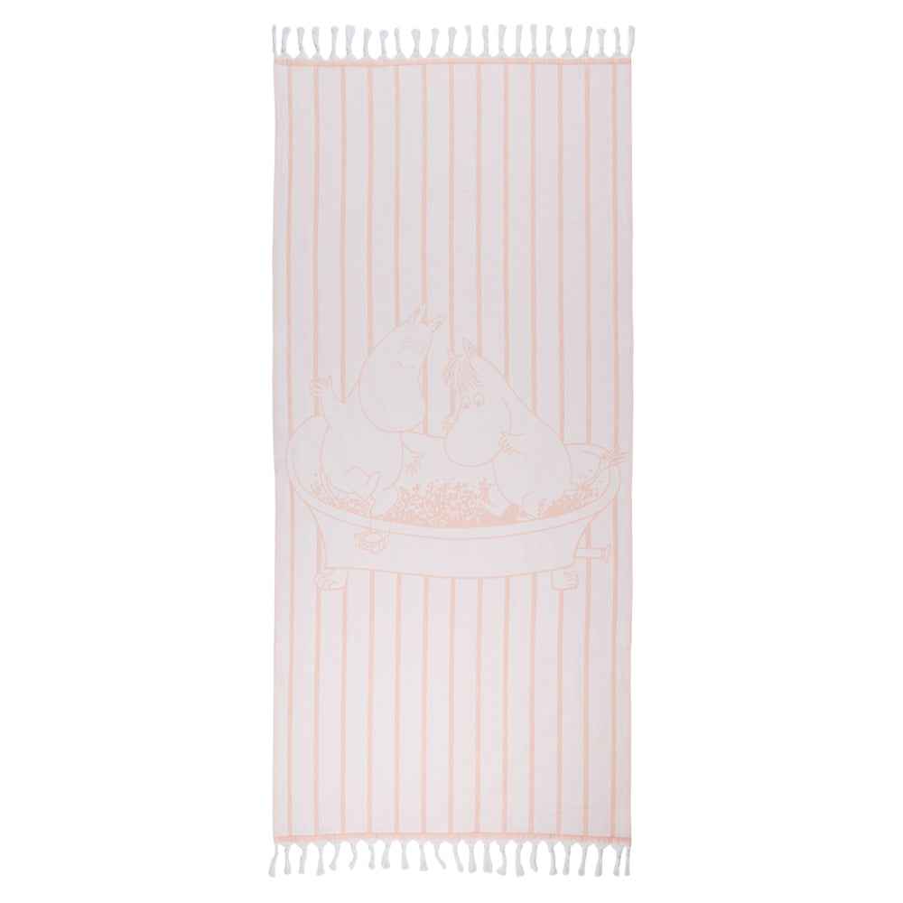 Moomin Hammam Towel Pink 80 x 150 cm