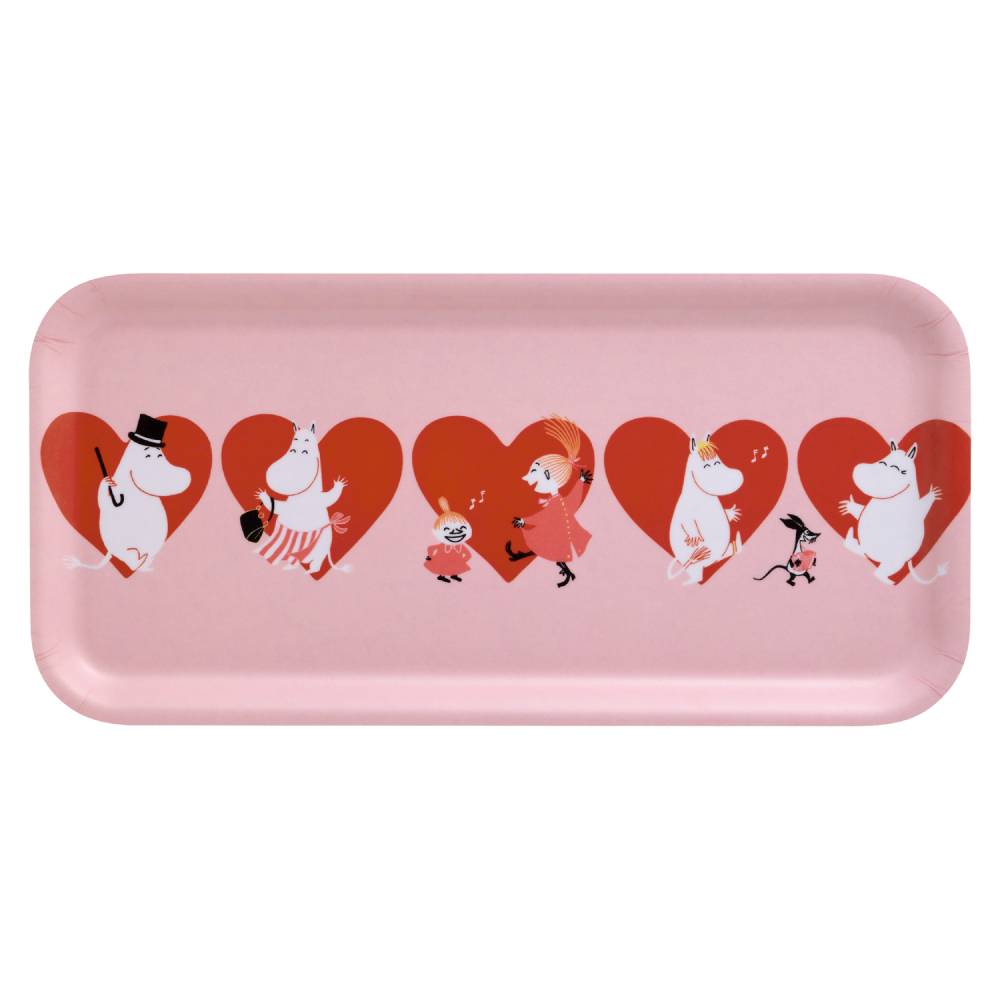 Moomin Heart Tray 27x13cm - The Official Moomin Shop