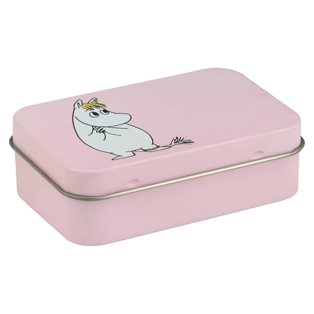 Snorkmaiden Retro Box 10x6,5cm Pink - The Official Moomin Shop