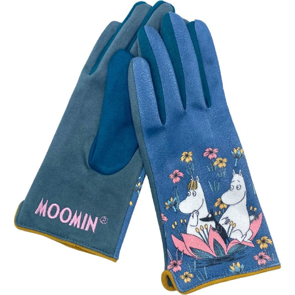 Moomin Fair Isle Gloves (Blue)