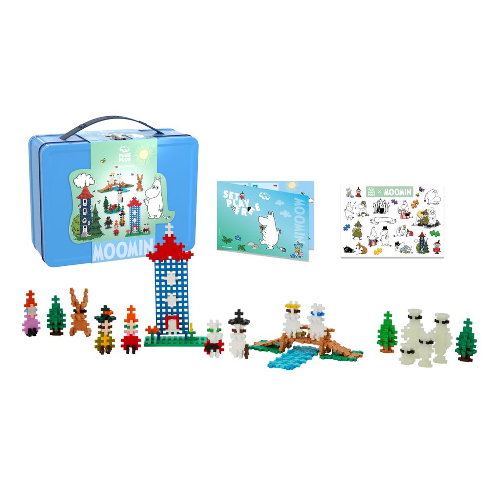 Moominvalley Creative Toy Tinbox Blue - The Official Moomin Shop