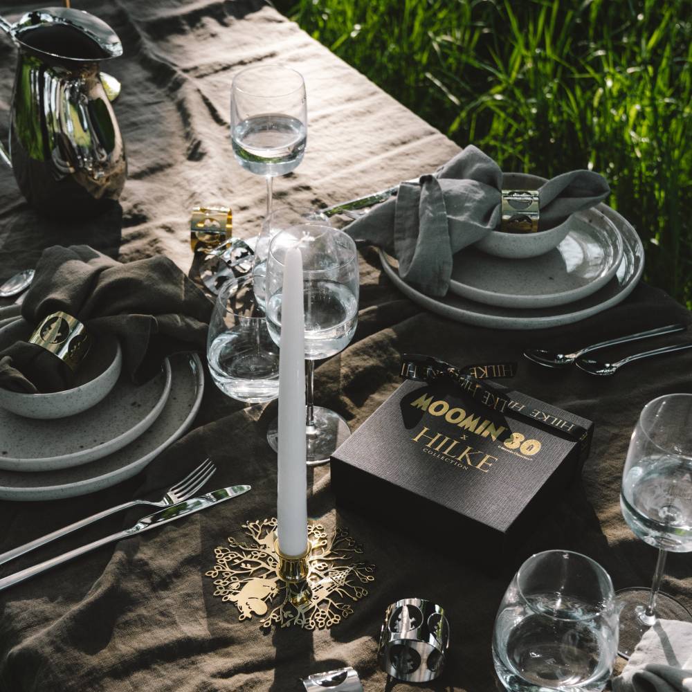 Moomin 80 Moomintroll Napkin Rings Brass - Hilke