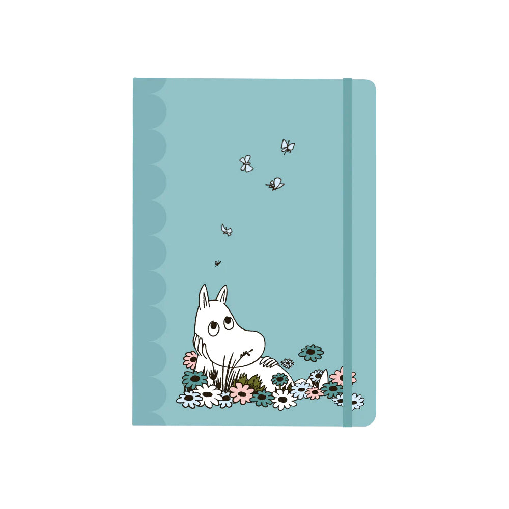 Moomintroll Thoughtful Notebook A5 Blue