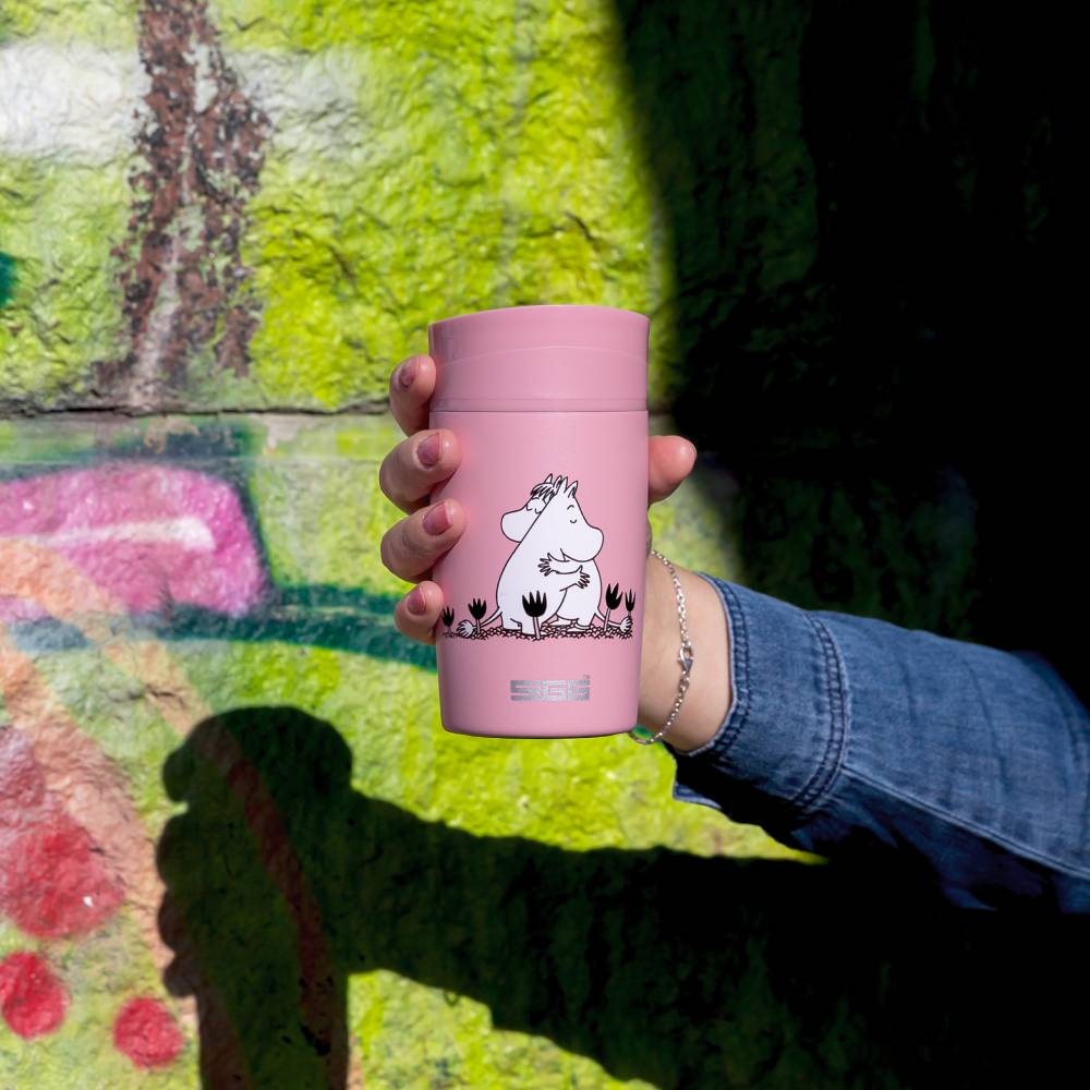 Moomin Miracle Thermal Mug 0.27L Lingonberry - The Official Moomin Shop