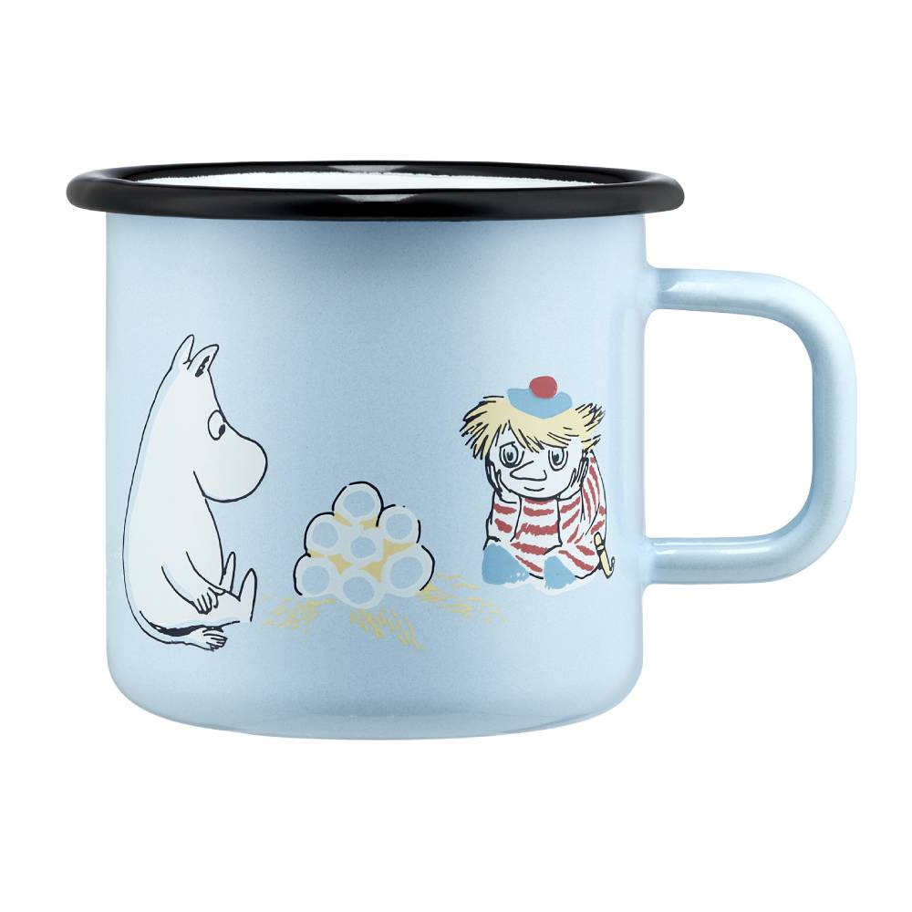 Moomin Enamel Mug 3.7 dl Dreamy Winter