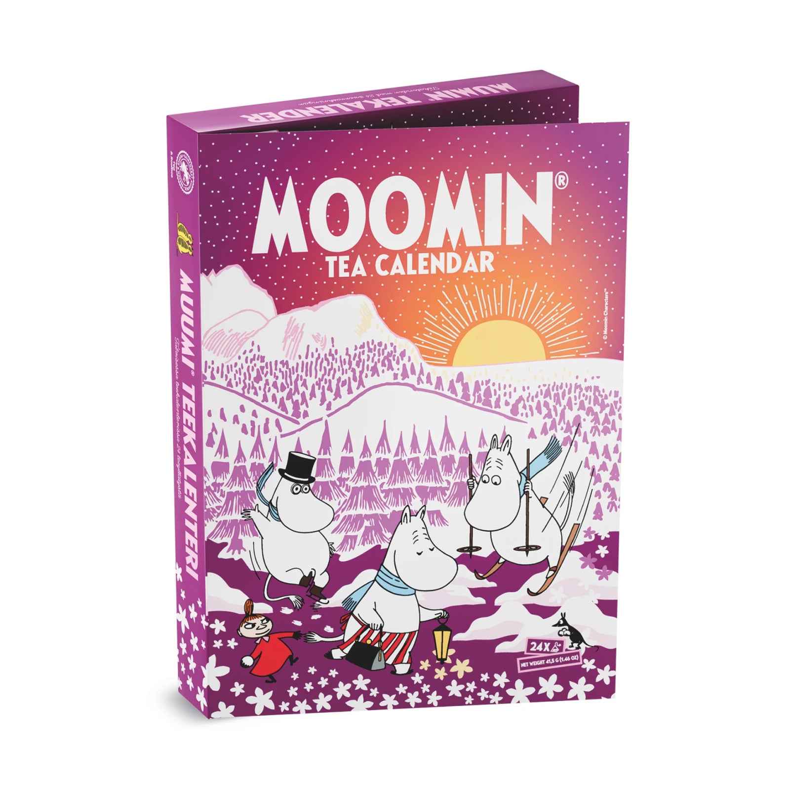 Moomin Tea Calendar Lilac 2026