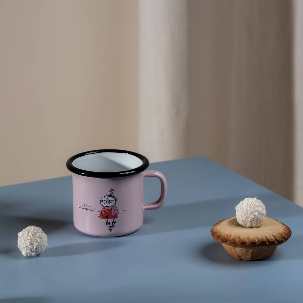 Moomin Enamel Mug 2.5 dl Dreamy Winter
