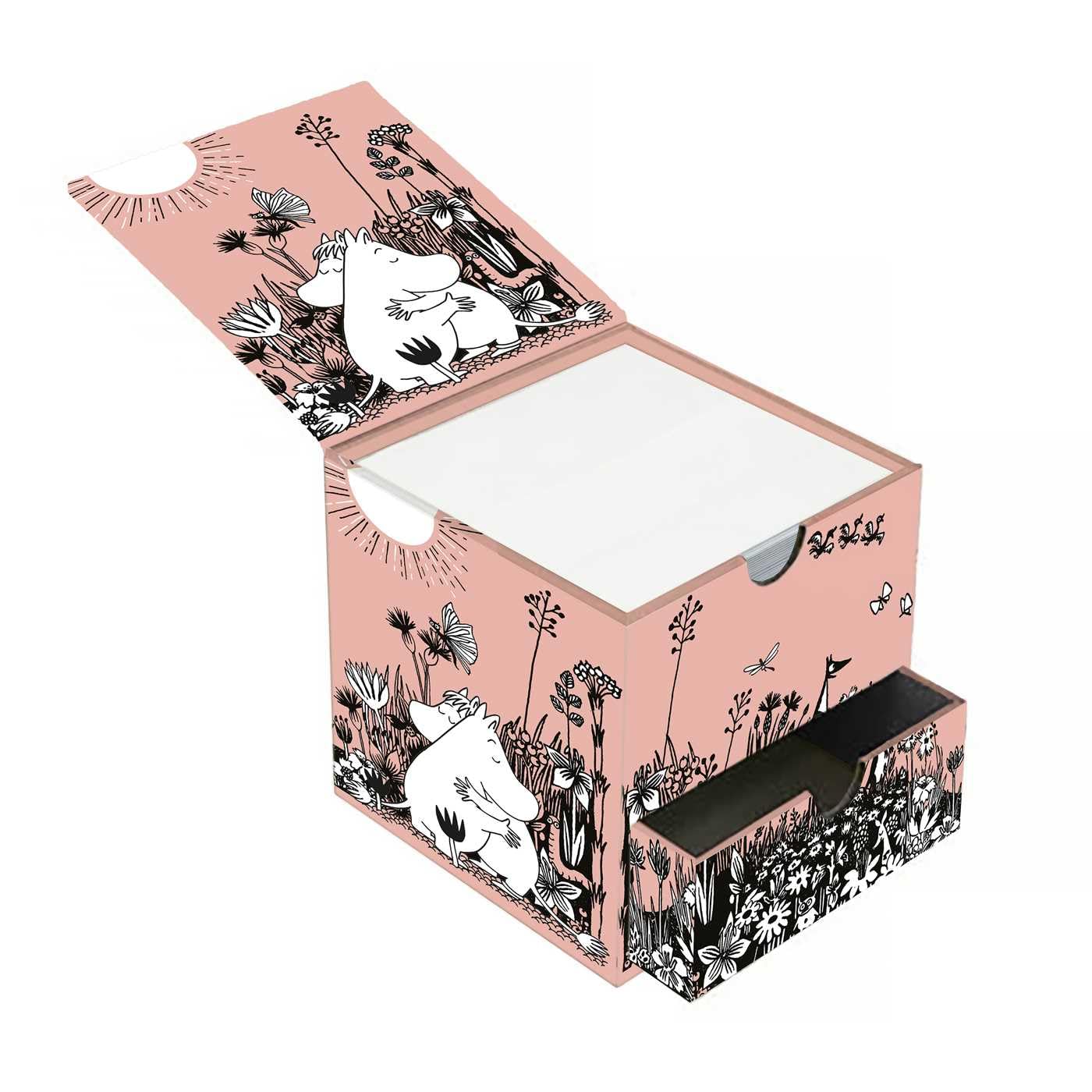 Moomin Love Memo Box with Drawer