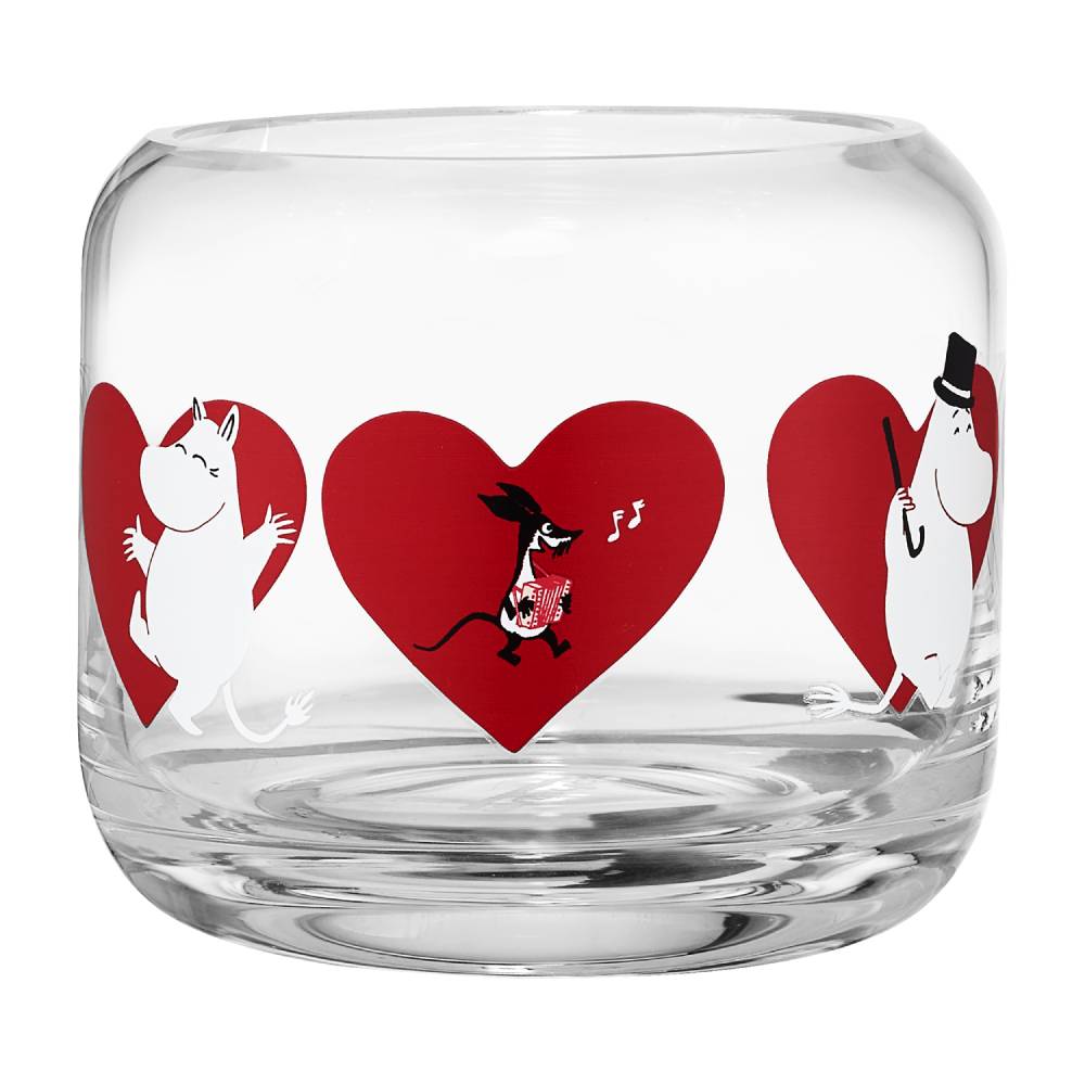 Moomin Heart Candle Holder 8cm - The Official Moomin Shop