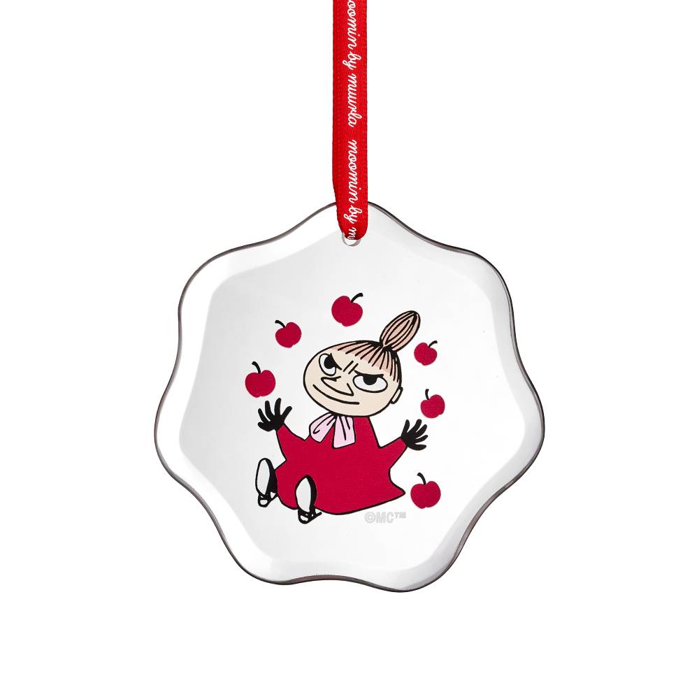 Little My Glass Ornament 8cm - The Official Moomin Shop