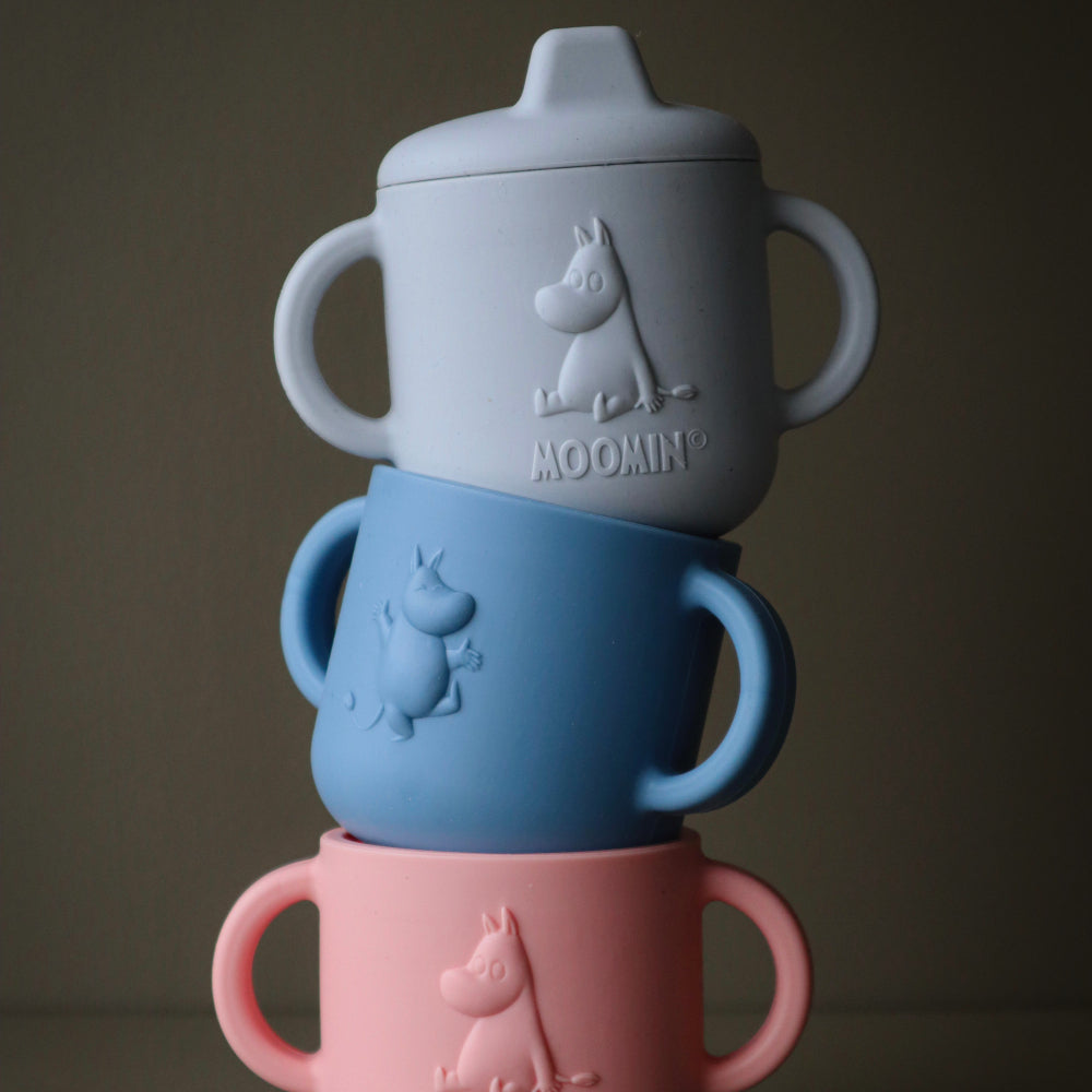 Moomintroll Silicone Cup Blue