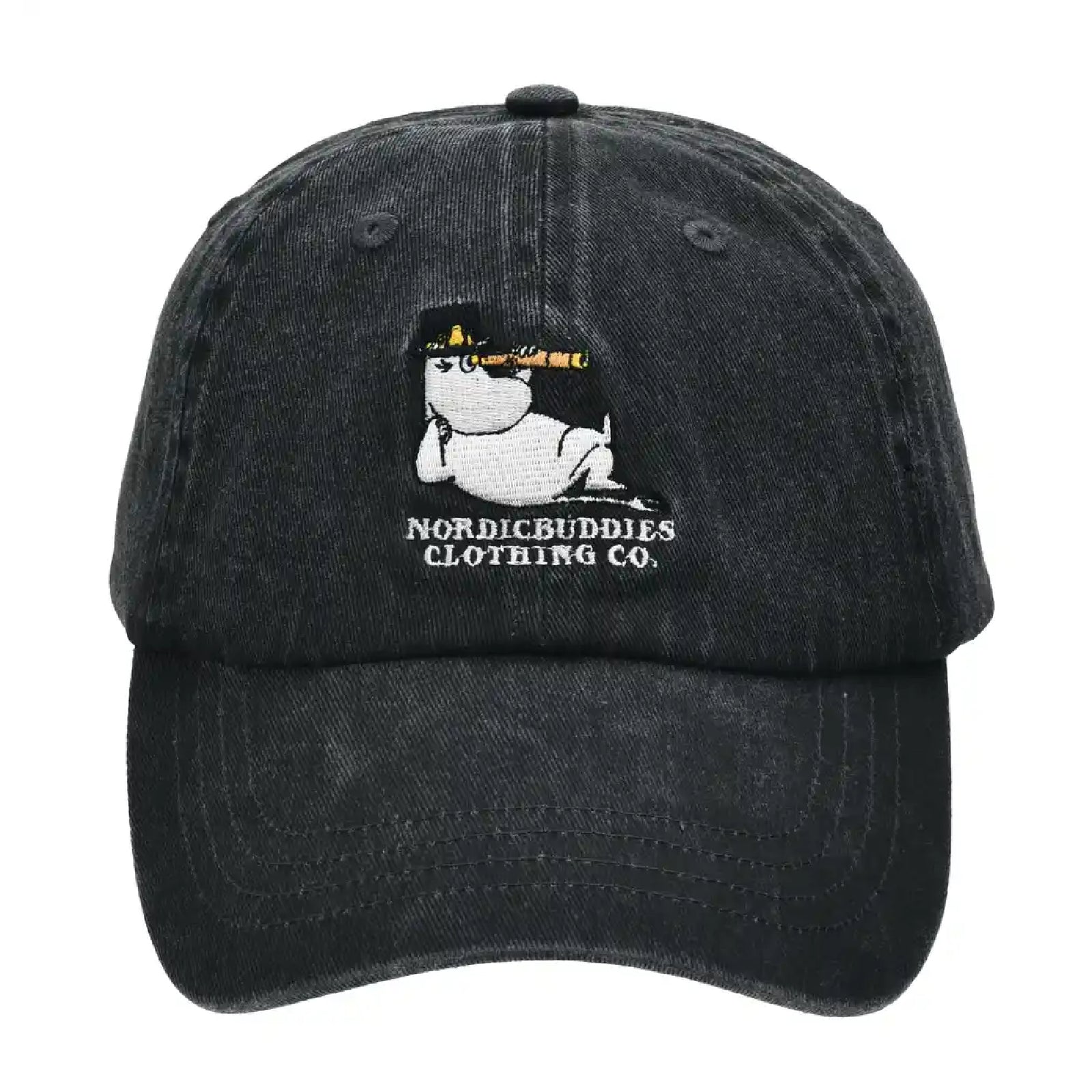 Cap Adult Moominpappa Spyglass Denim Black