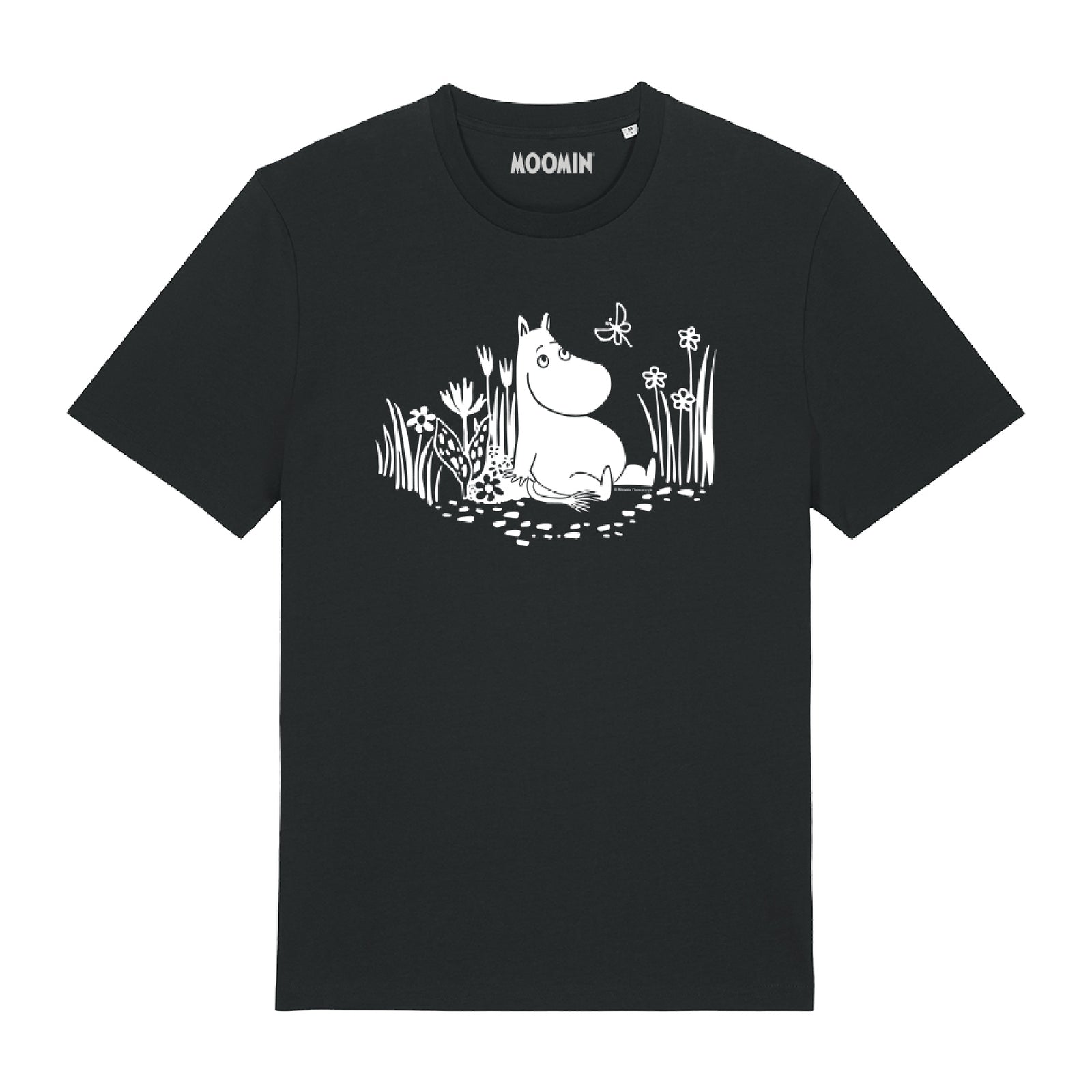 Moomin T-Shirt Moomintroll Relaxing In The Garden