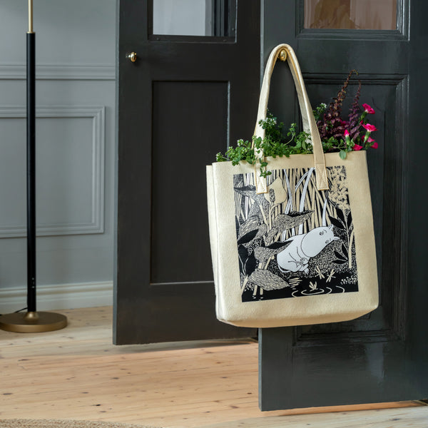 Moomin Pond Tote Bag 40 x 40 cm - The Official Moomin Shop