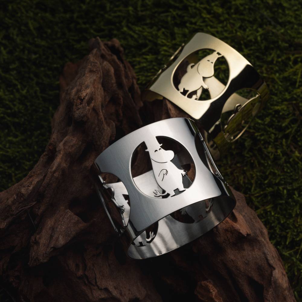 Moomin 80 Moomintroll Napkin Rings Brass - Hilke