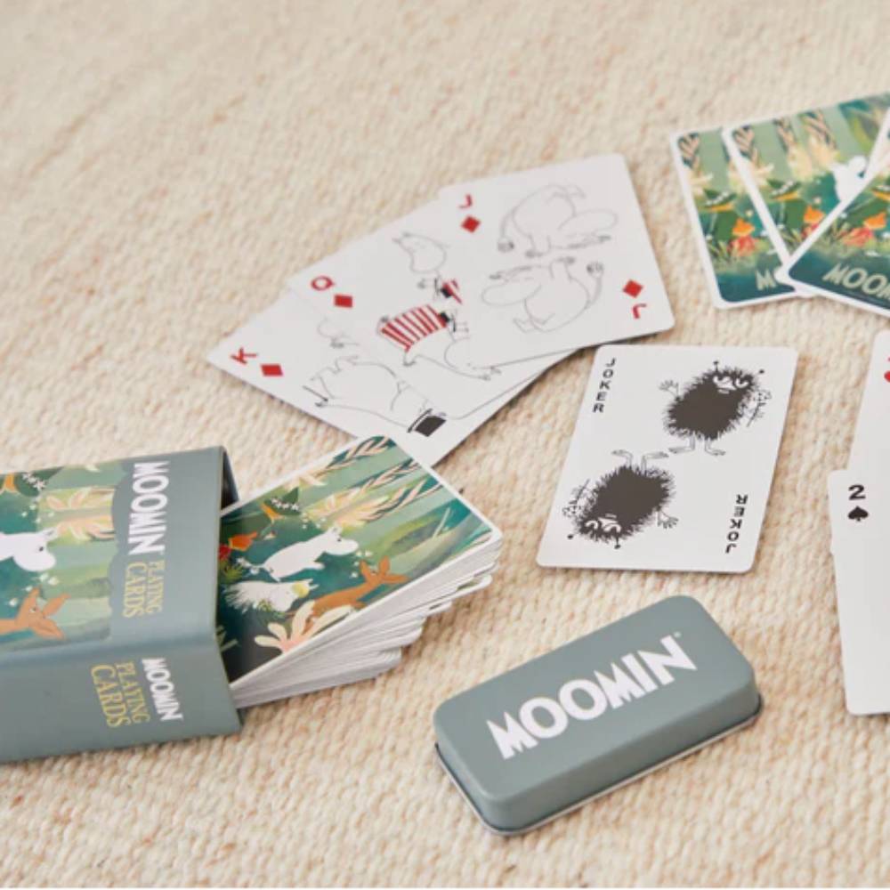 Moomin Forest Playing Cards &amp; Tin