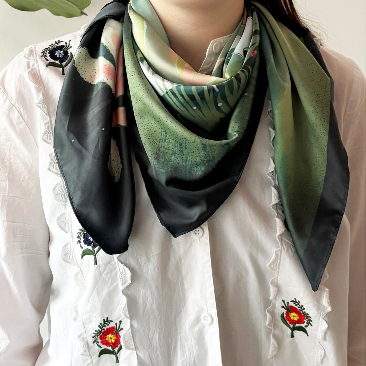 Square Scarf Enchanted Forest