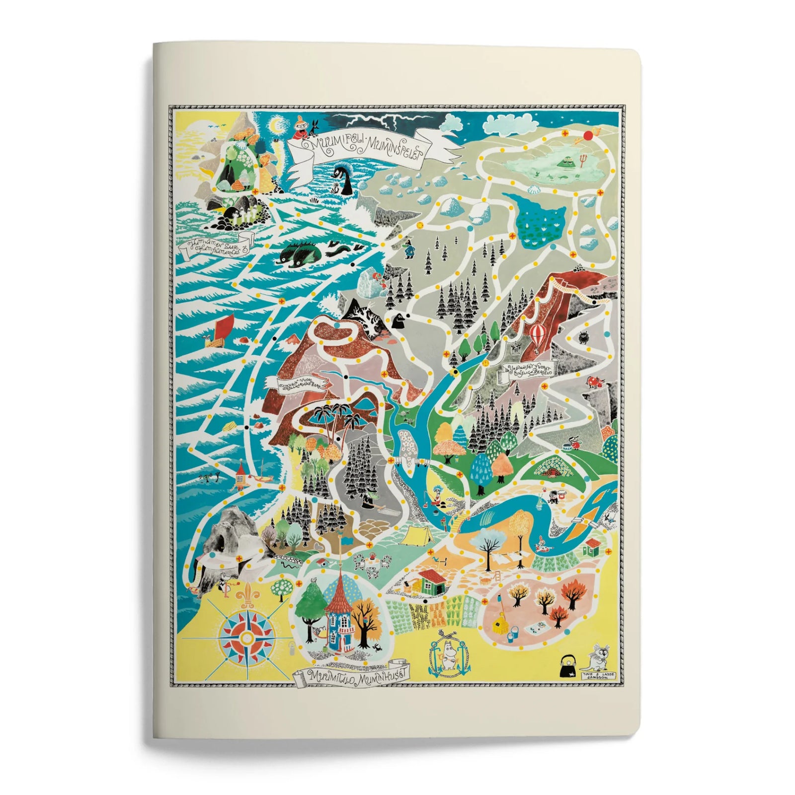 Moomin Game Notebook A4