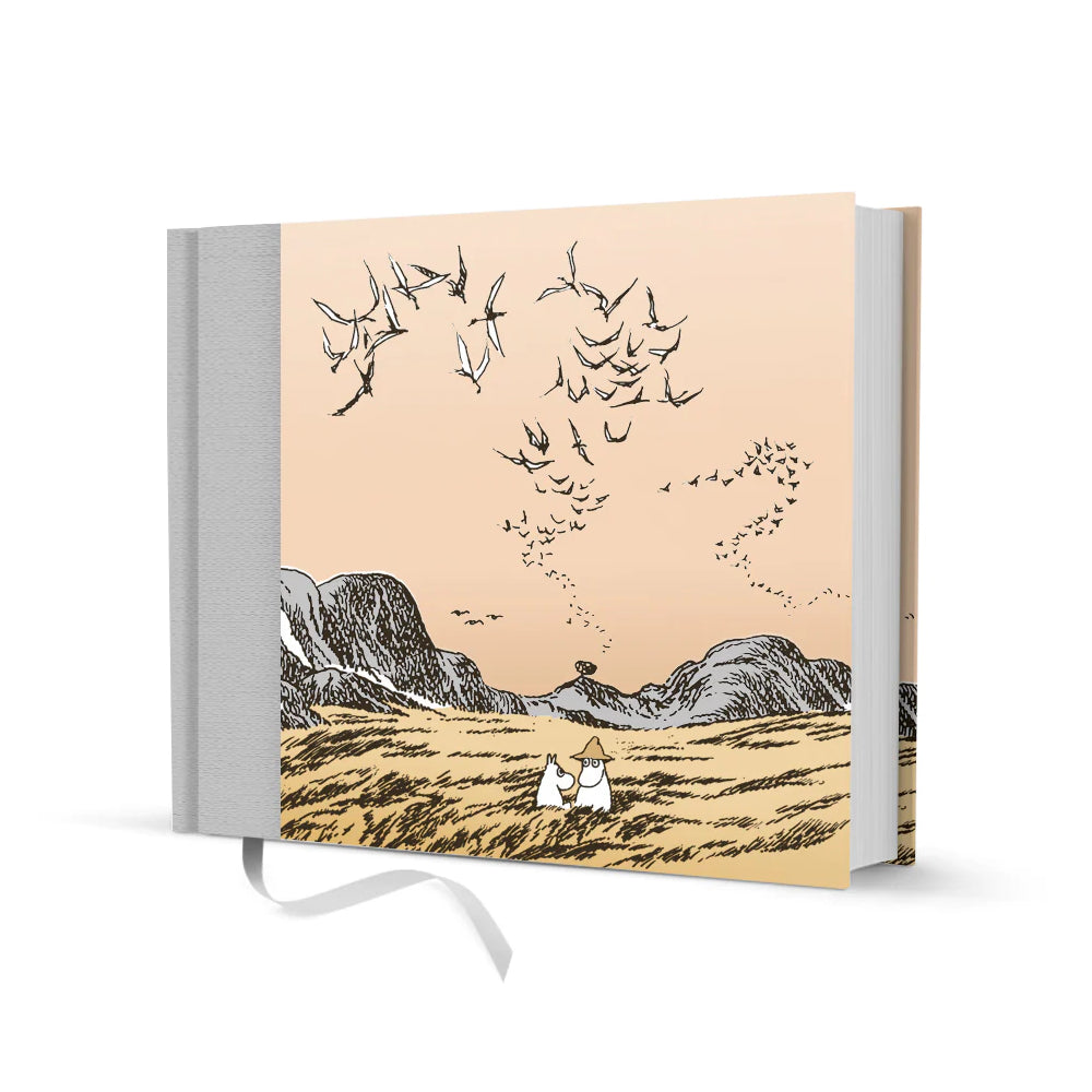 Moomin and Birds Horizontal Notebook