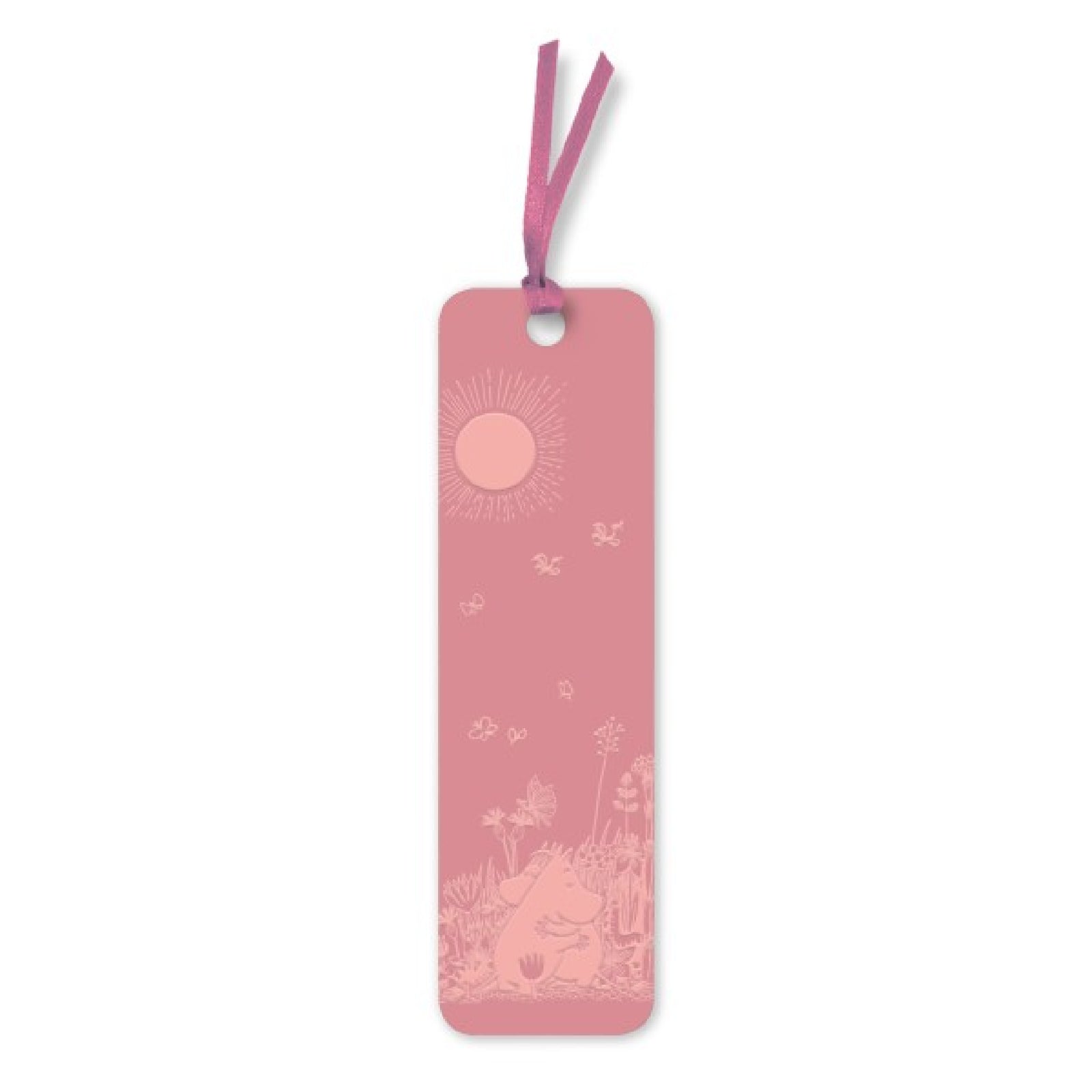 Moomin Love Artisan Art Vegan Leather Bookmark