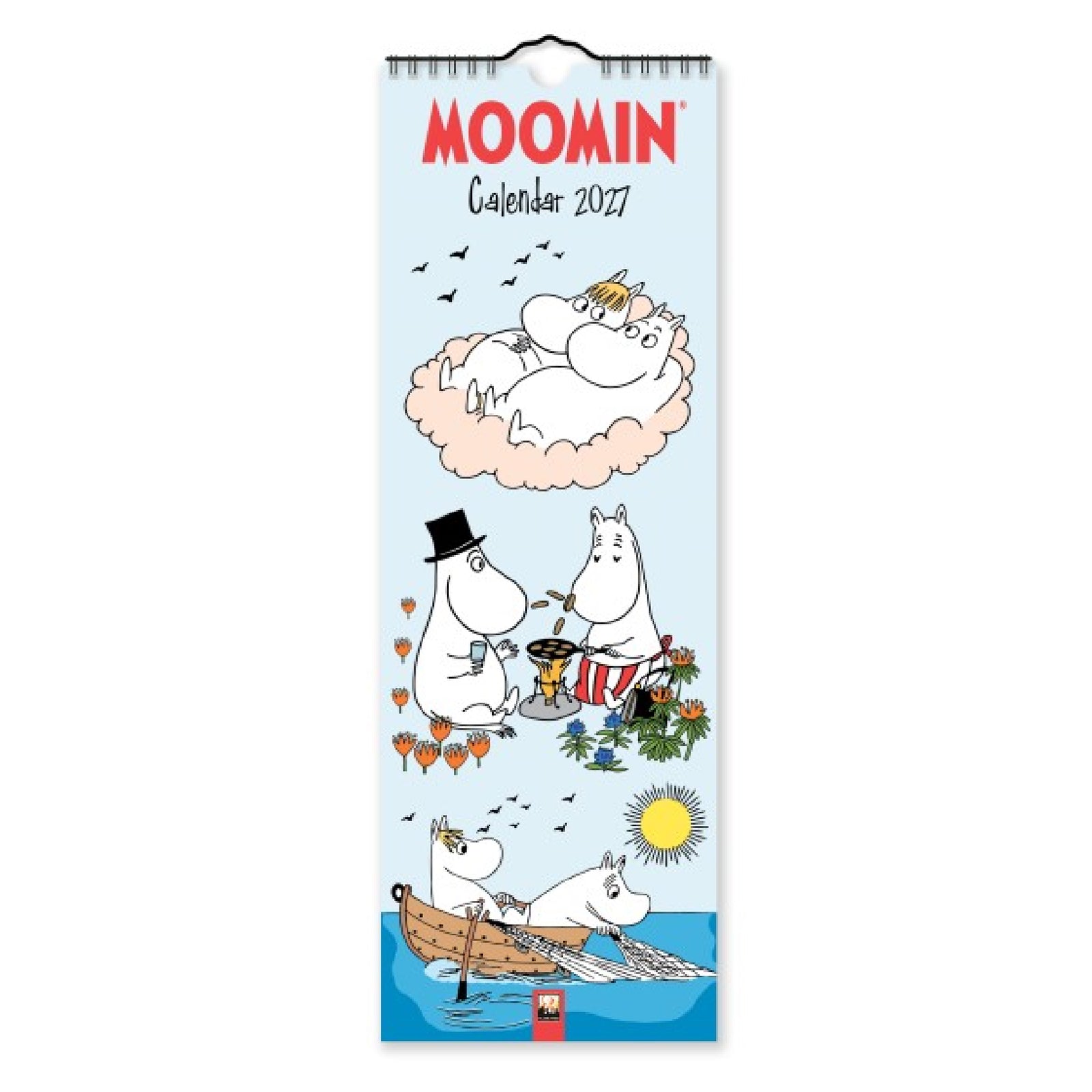 Moomin Slim Calendar 2027 (Art Calendar)