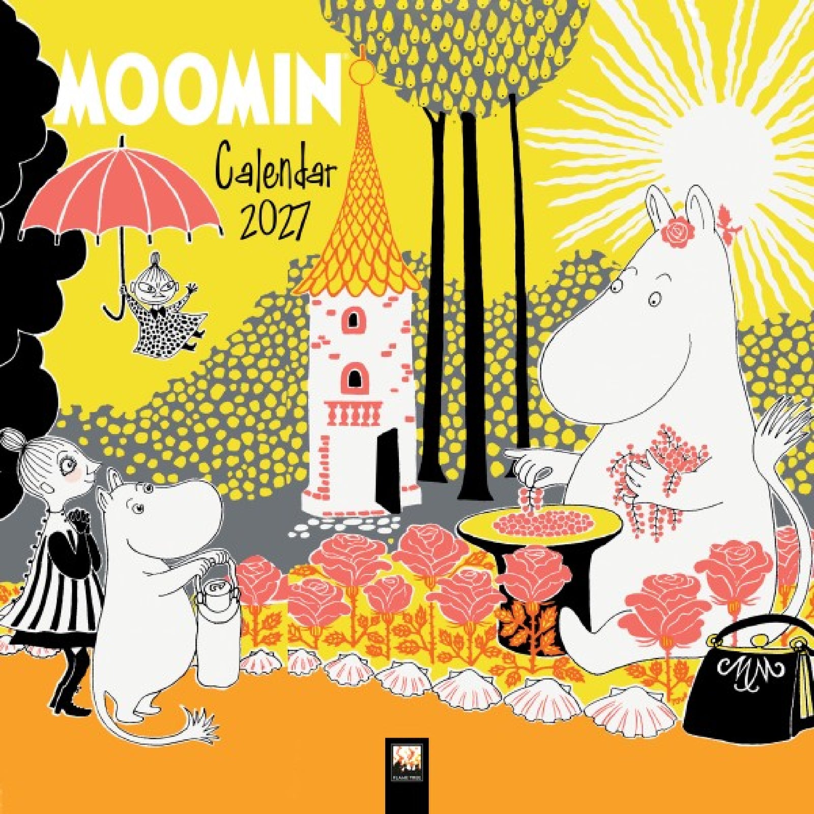 Moomin Wall Calendar 2027 (Art Calendar)