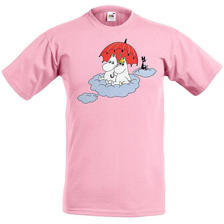 Moomin T-Shirt kids Moomin on the cloud Pink - .