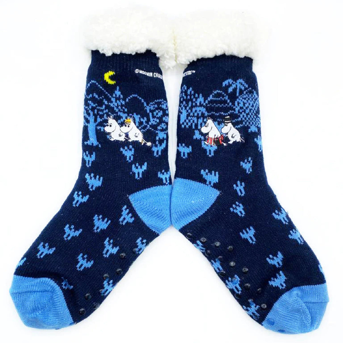 Moomin Slipper Socks Forest