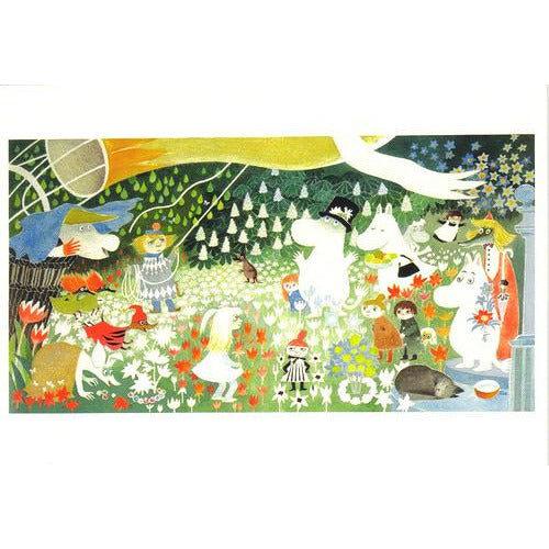 Flame Tree Puzzle Per Adulti 1000 Pezzi – Moomin: A Dangerous Journey