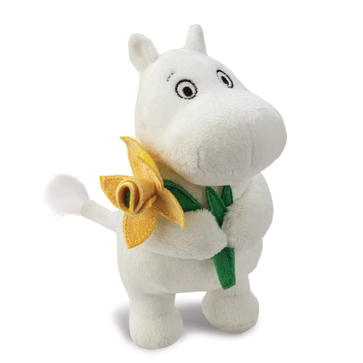 Moomin Standing With Daffodil Plush Toy