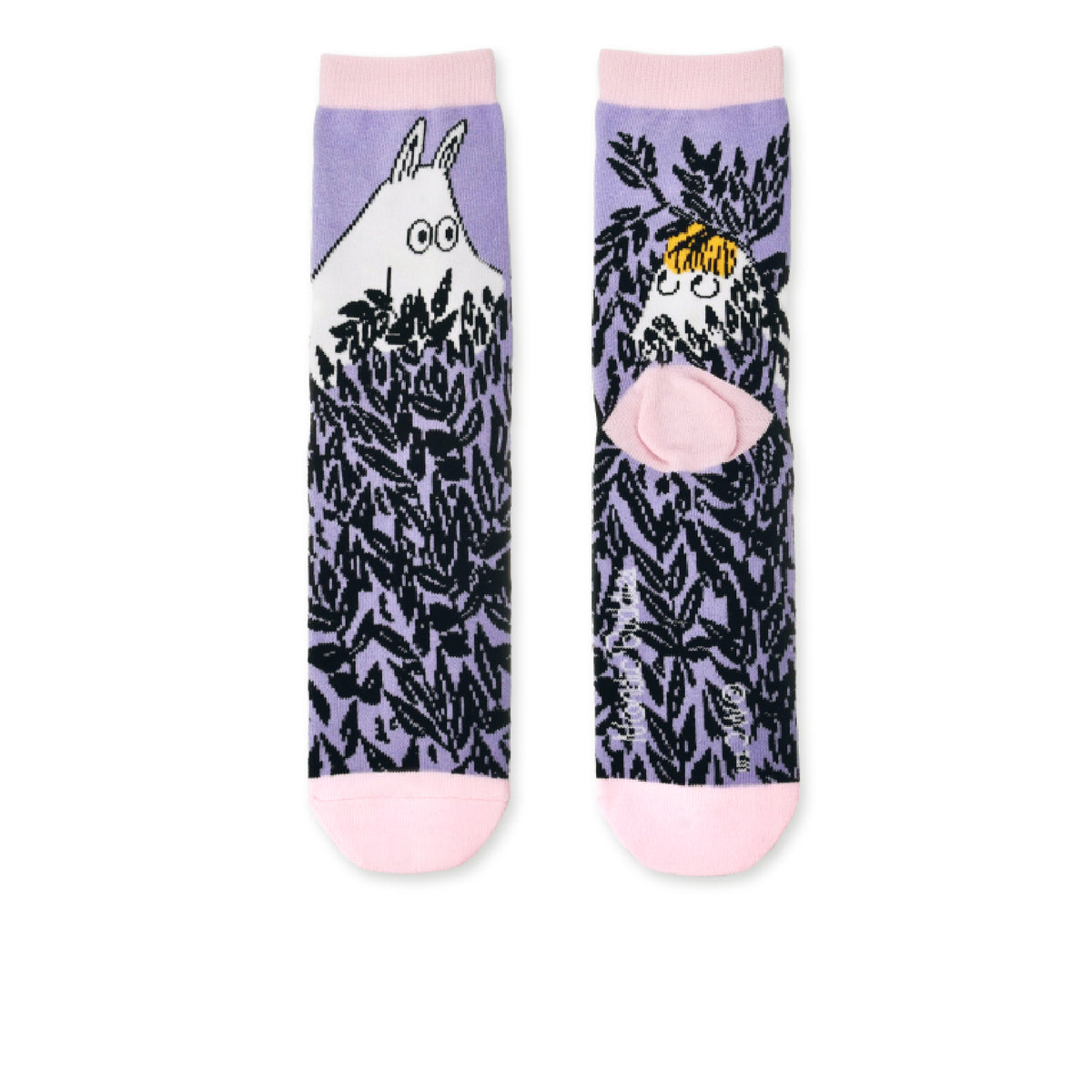 Moomin Socks Hiding Lilac