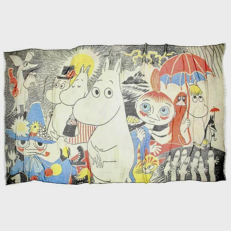 Moomin Comic 1 Scarf - .