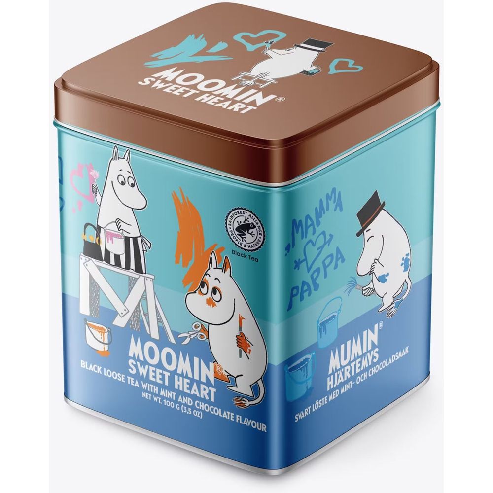 Moomin Tea In A Tin Sweet Heart