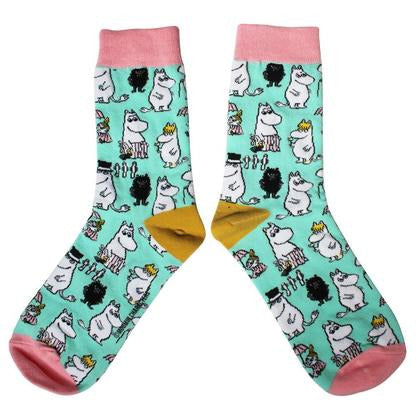 Moomin Family Printed Socks - .
