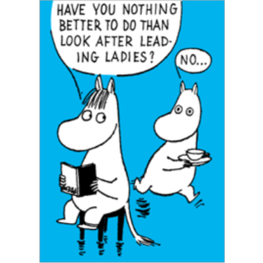 Greeting Card Leading Ladies - .