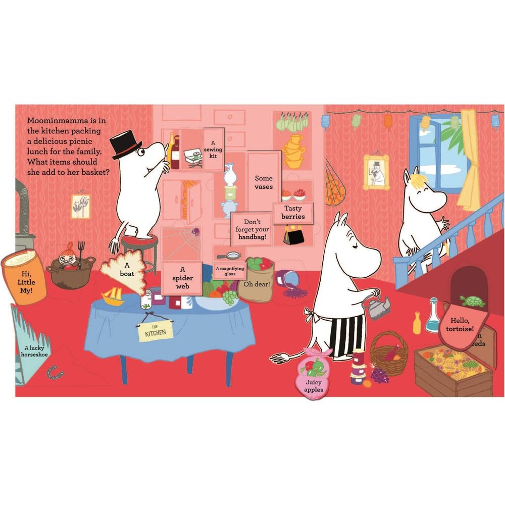Moomin: The Very BIG Moominhouse Lift-The-Flap-Book