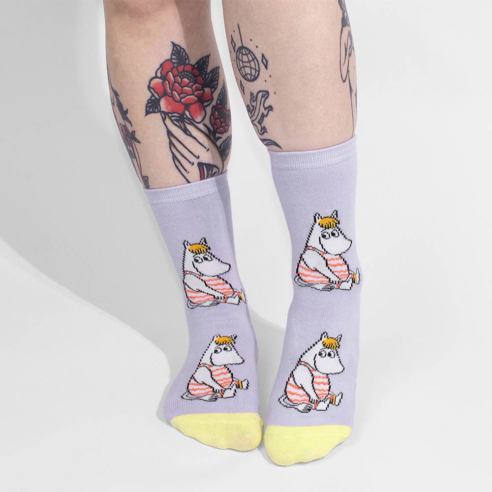 Moomin Socks Snorkmaiden Summer Lilac