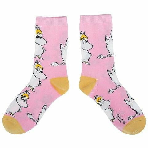 Moomin Socks Snorkmaiden Pink