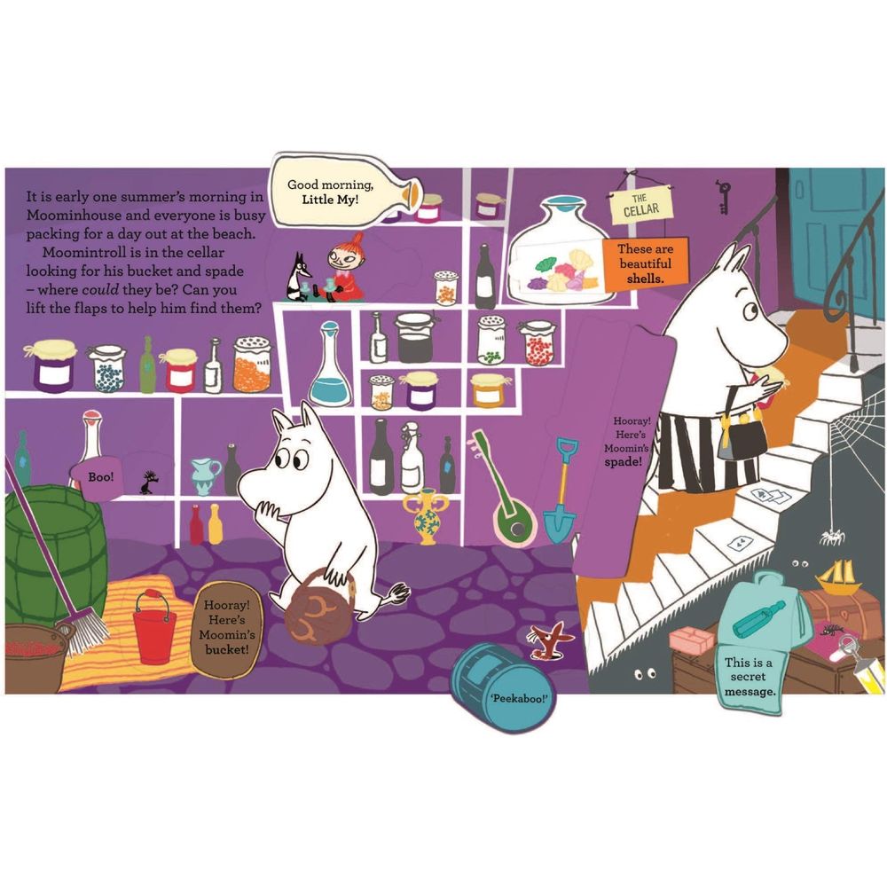 Moomin: The Very BIG Moominhouse Lift-The-Flap-Book