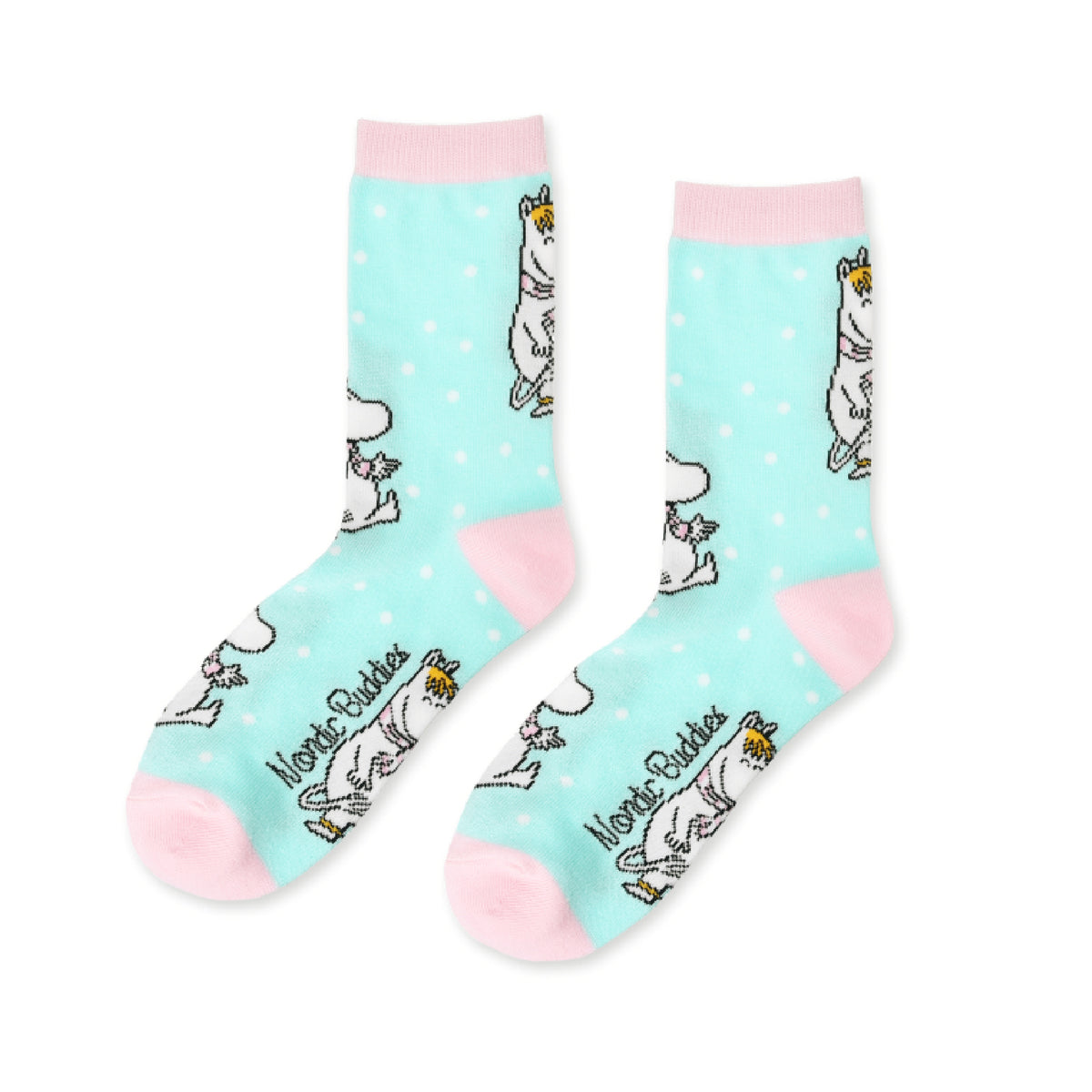 Moomin Socks Snorkmaiden Winter Turquoise/Pink