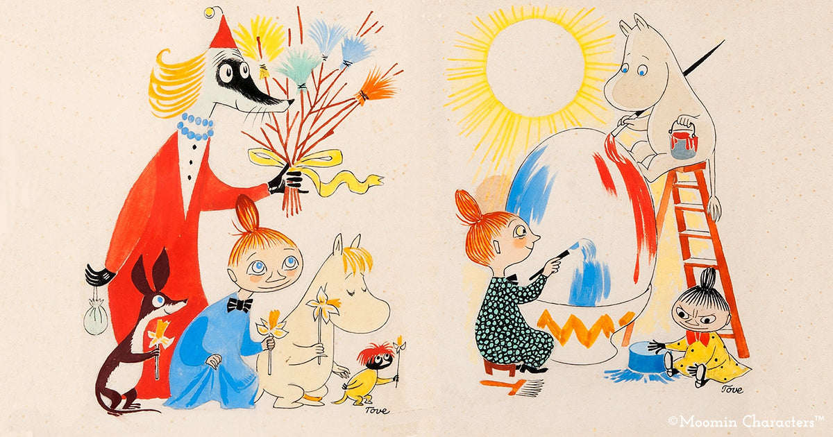 Easter paintings by Tove Jansson