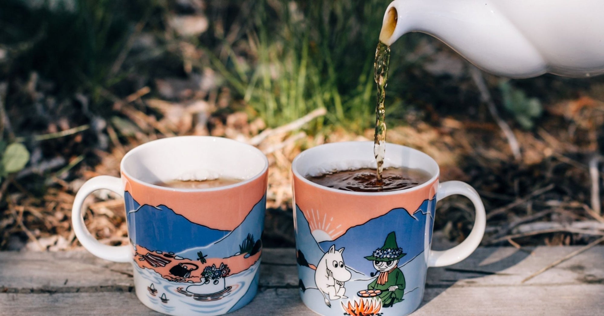 Special edition Moomin Mug by Arabia - In the Mountains