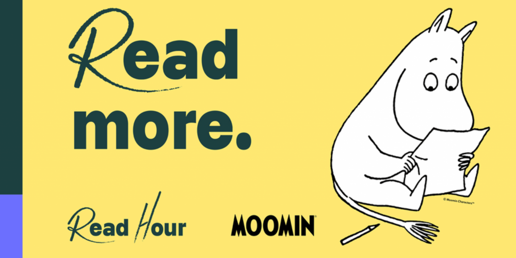 Read Hour UK 2023 Moomins 