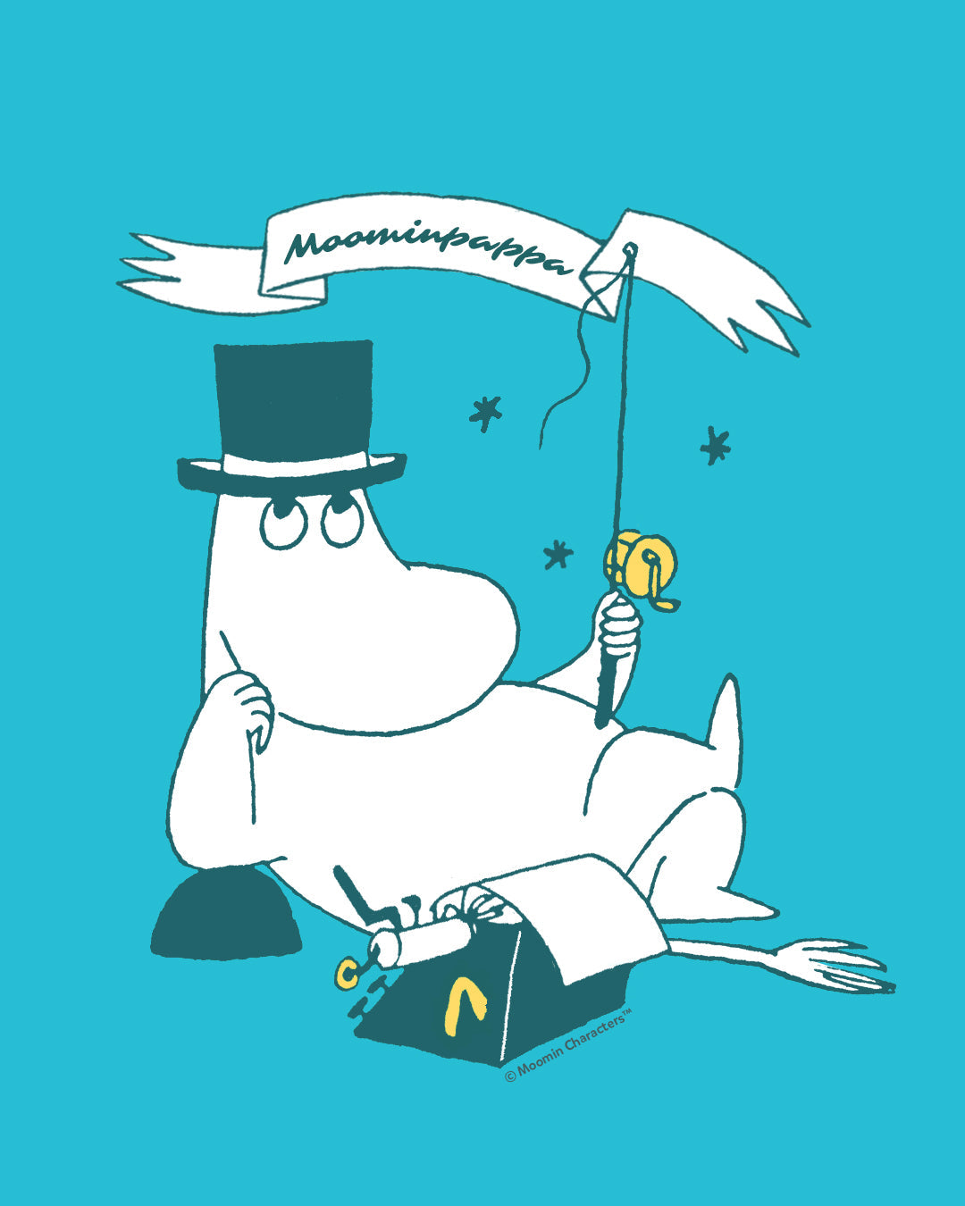 Moominpappa - an adventure-loving father