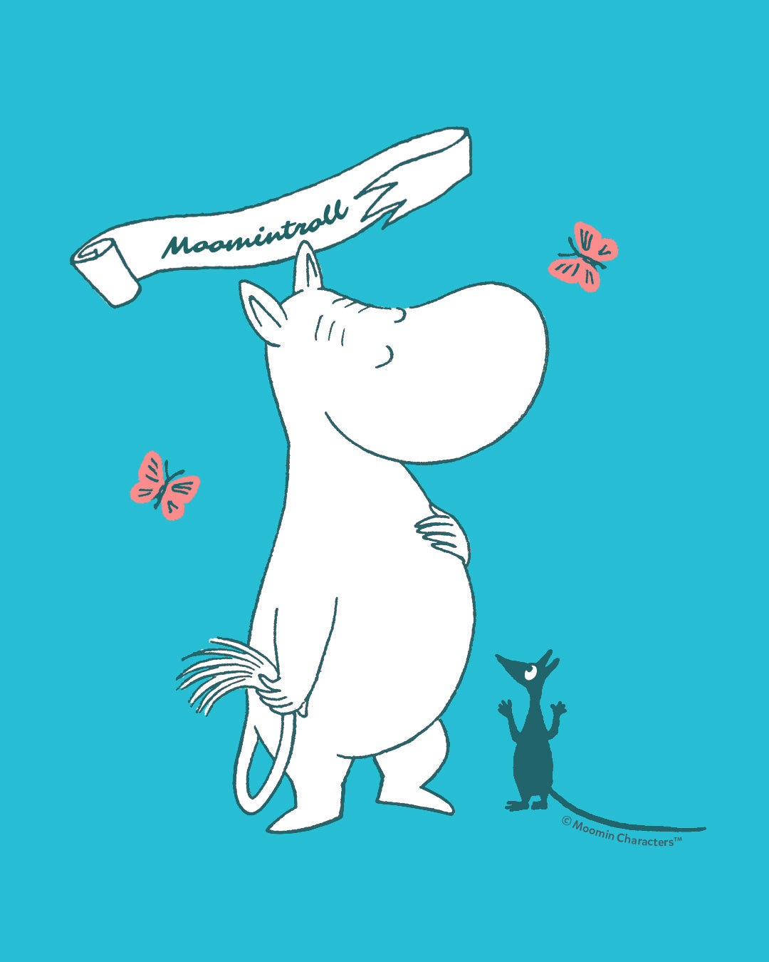 Moomintroll - a brave and loyal friend
